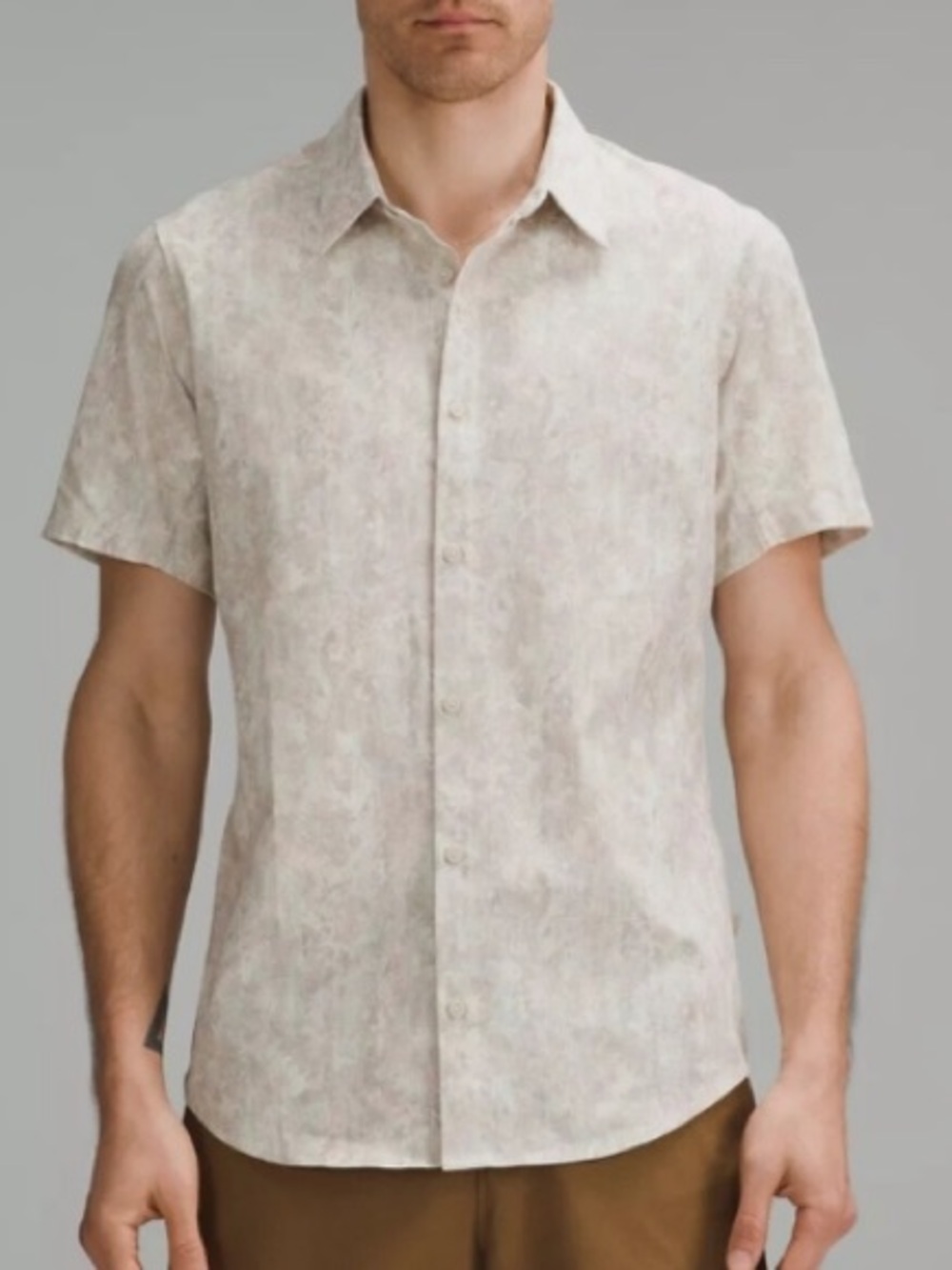 Lululemon Airing Easy Ventlight Mesh Short Sleeve Shirt Men's ESTIMATED Small